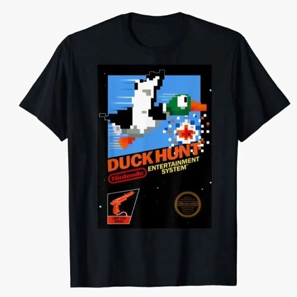 Fifth Sun Nintendo Duck Hunt Tee in Size Junior Large